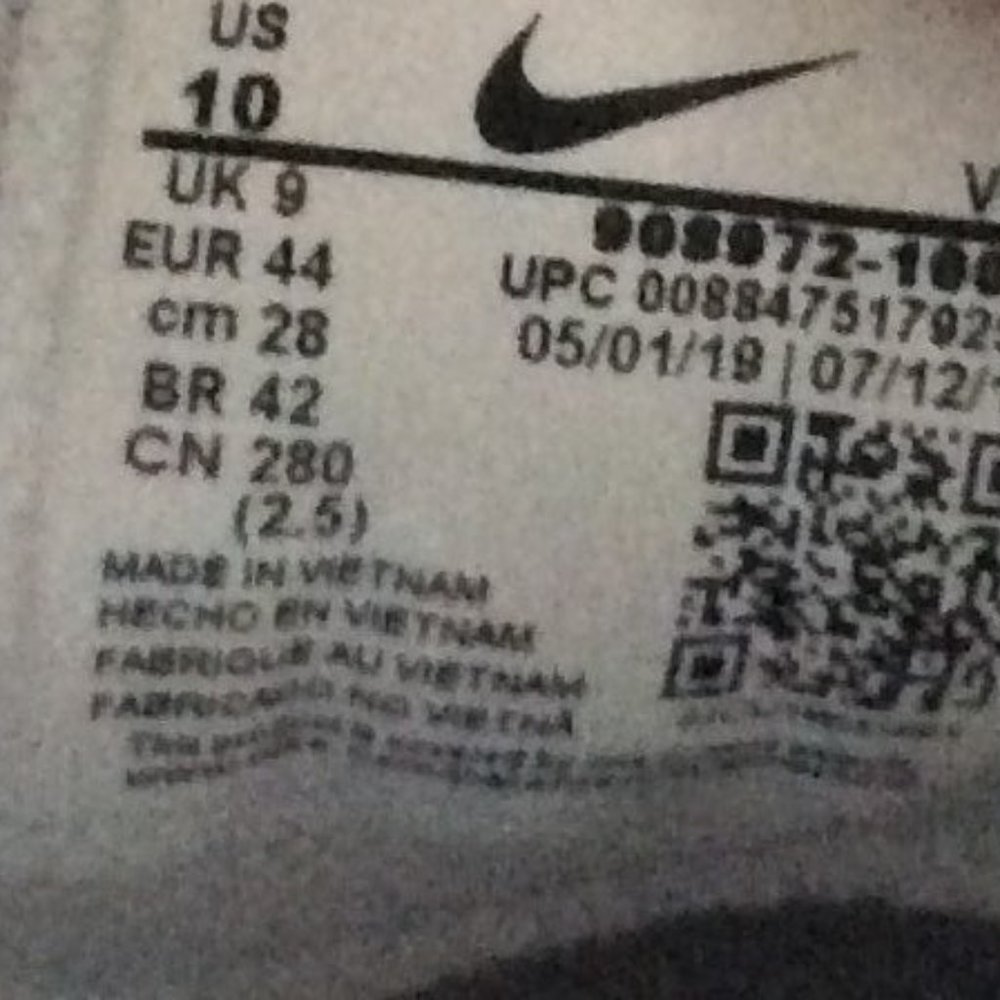 Mamba Rage Shoes Size Man 10 / Wmn 11.5 Nike Kobe - Picture 8 of 8